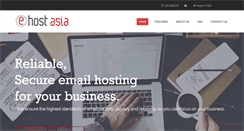 Desktop Screenshot of ehostasia.com